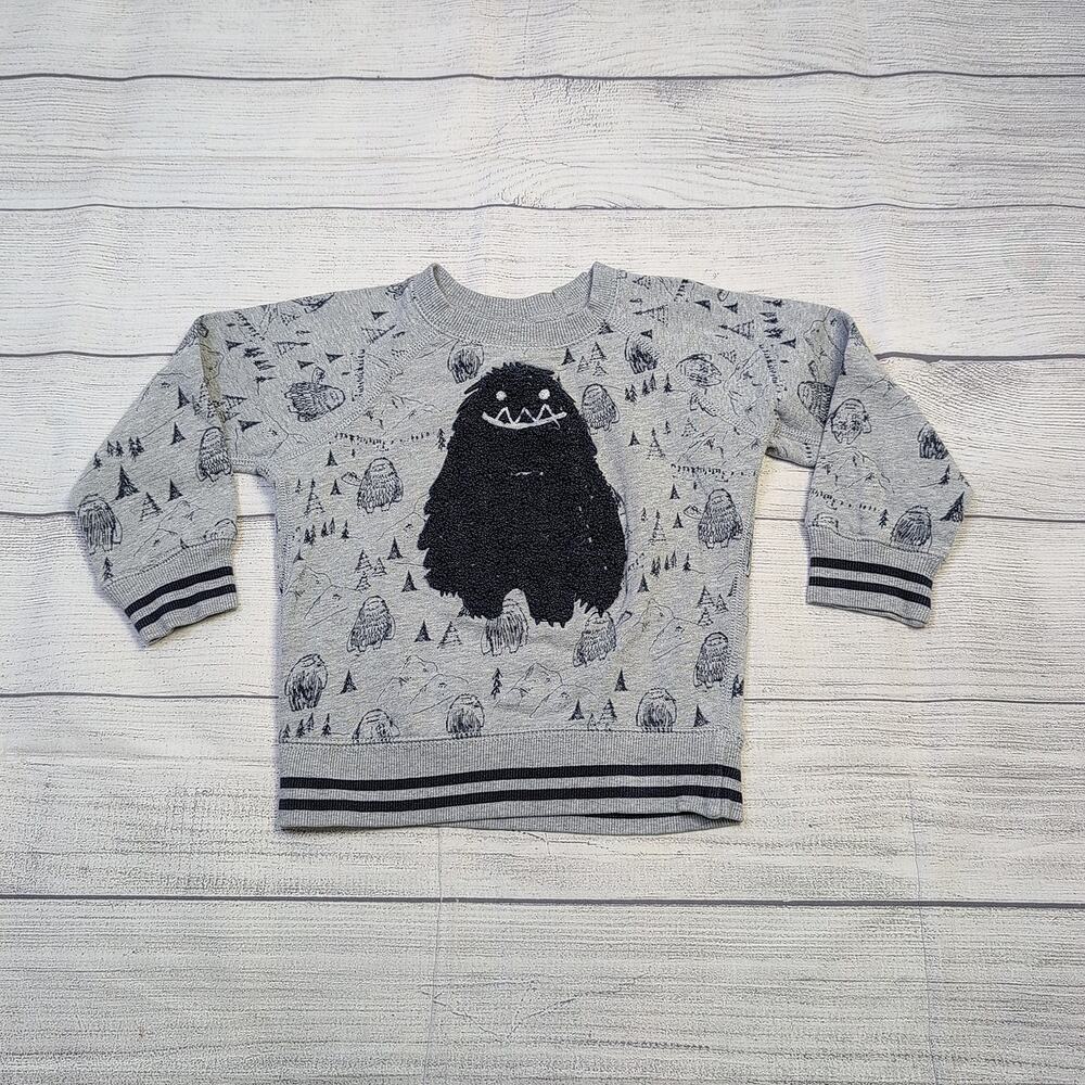 3 Hanna Andersson Fuzzy Yeti Pullover